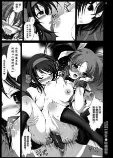 (COMIC1☆3) [Mokusei Zaijuu] Haruhi Suzumiya no Taiketsu 1 Mahou Shoujo Daka Machi Nanoha Hen (Suzumiya Haruhi no Yuuutsu, Mahou Shoujo Lyrical Nanoha) [Chinese] [楓色漢化] - page 18