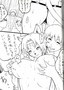 (C71) [Kezukuroi Kissa (Gochou)] Nande Mithra no Ashisoubi ga Ashi o Mamottenai no wa Naze nandaze? (Final Fantasy XI) - page 6