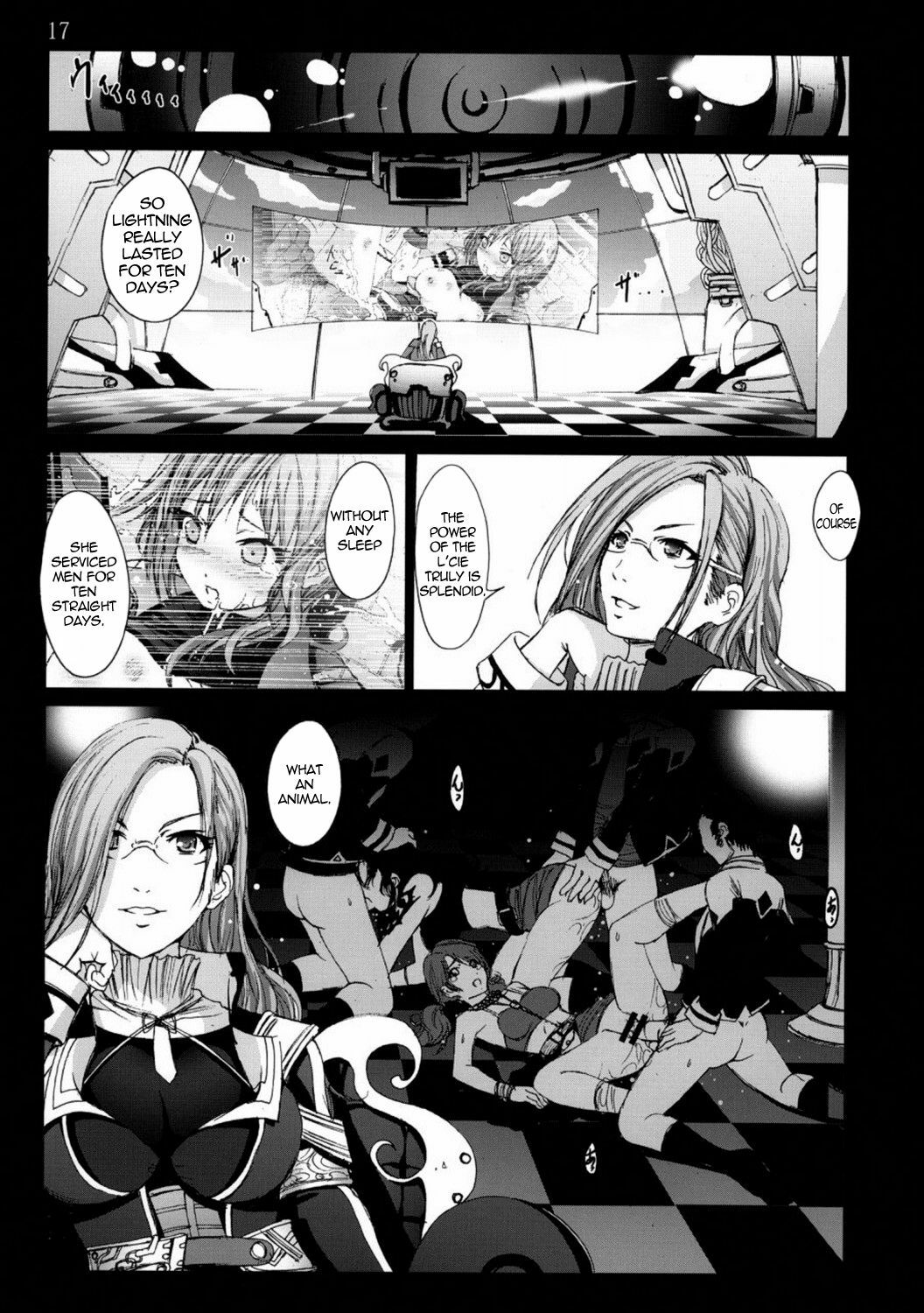 [Mokusei Zaijuu] Lightning no Zetsubou... | Lightning’s Despair (Final Fantasy XIII​) [English] =LWB= page 16 full
