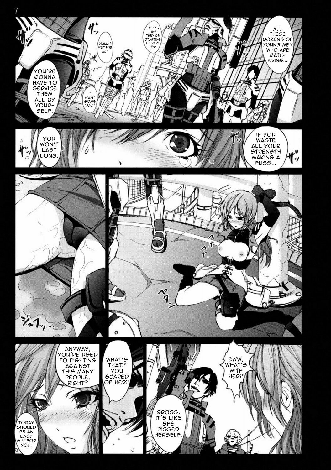 [Mokusei Zaijuu] Lightning no Zetsubou... | Lightning’s Despair (Final Fantasy XIII​) [English] =LWB= page 6 full
