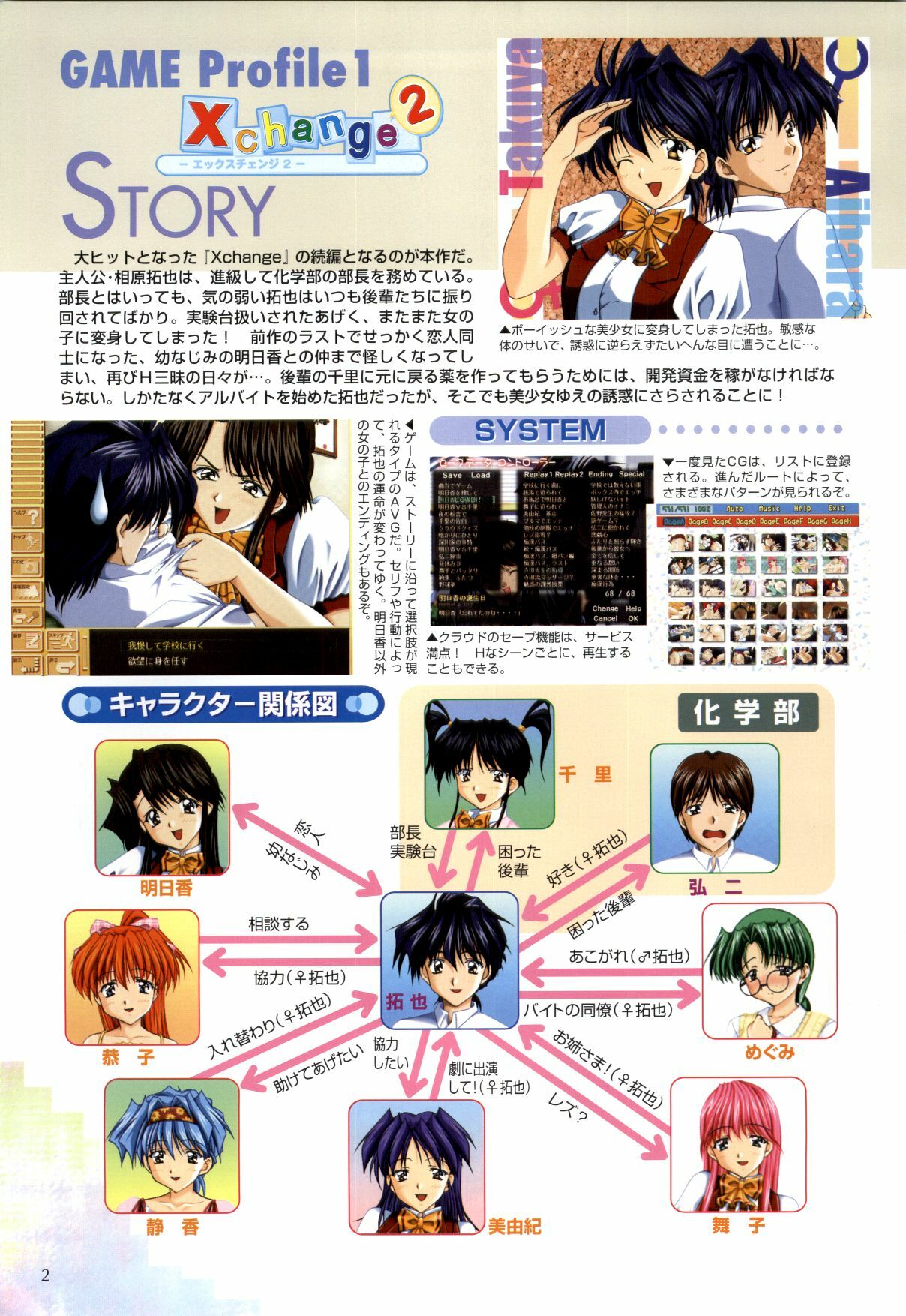 [H-Artbook] XChange 2 & Tokimeki Check in page 3 full