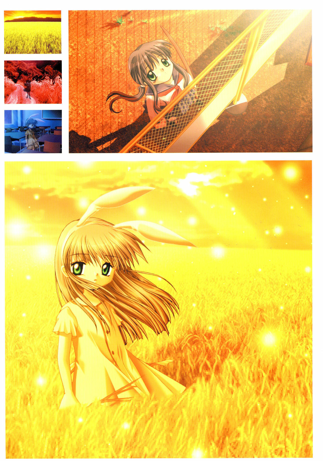 Kanon Visual Fan Book page 128 full