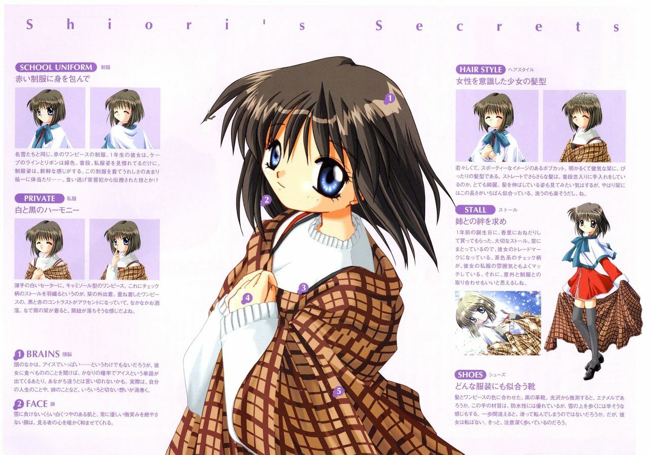 Kanon Visual Fan Book page 89 full