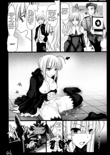 (C72) [UDON-YA (Kizuki Aruchu, ZAN)] BLACKxGOLD (Fate/hollow ataraxia) [Spanish] [Decensored] - page 30