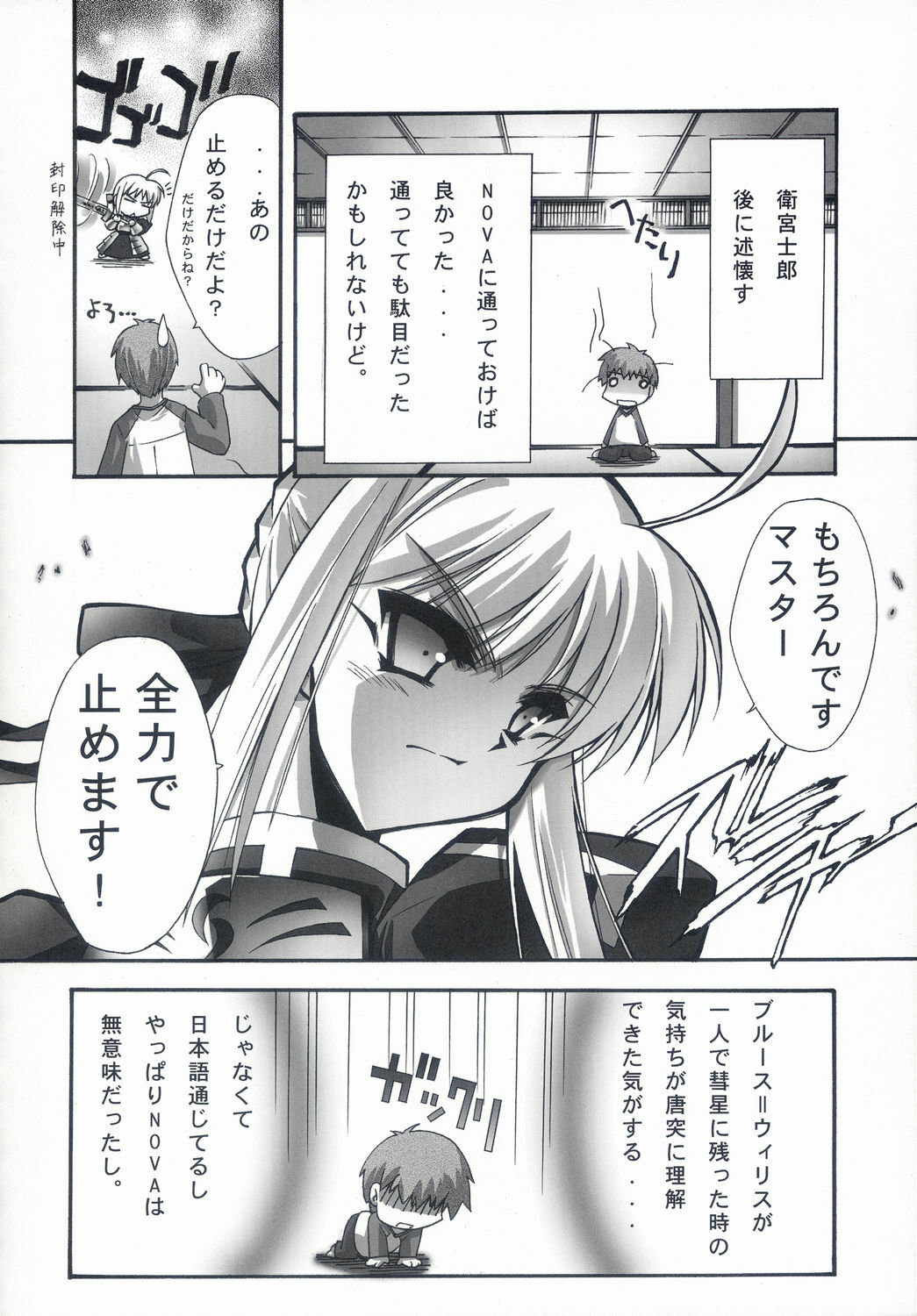 (C66) [BLUE GARNET (Serizawa Katsumi)] BLUE GARNET XVII (Fate/stay night) page 17 full