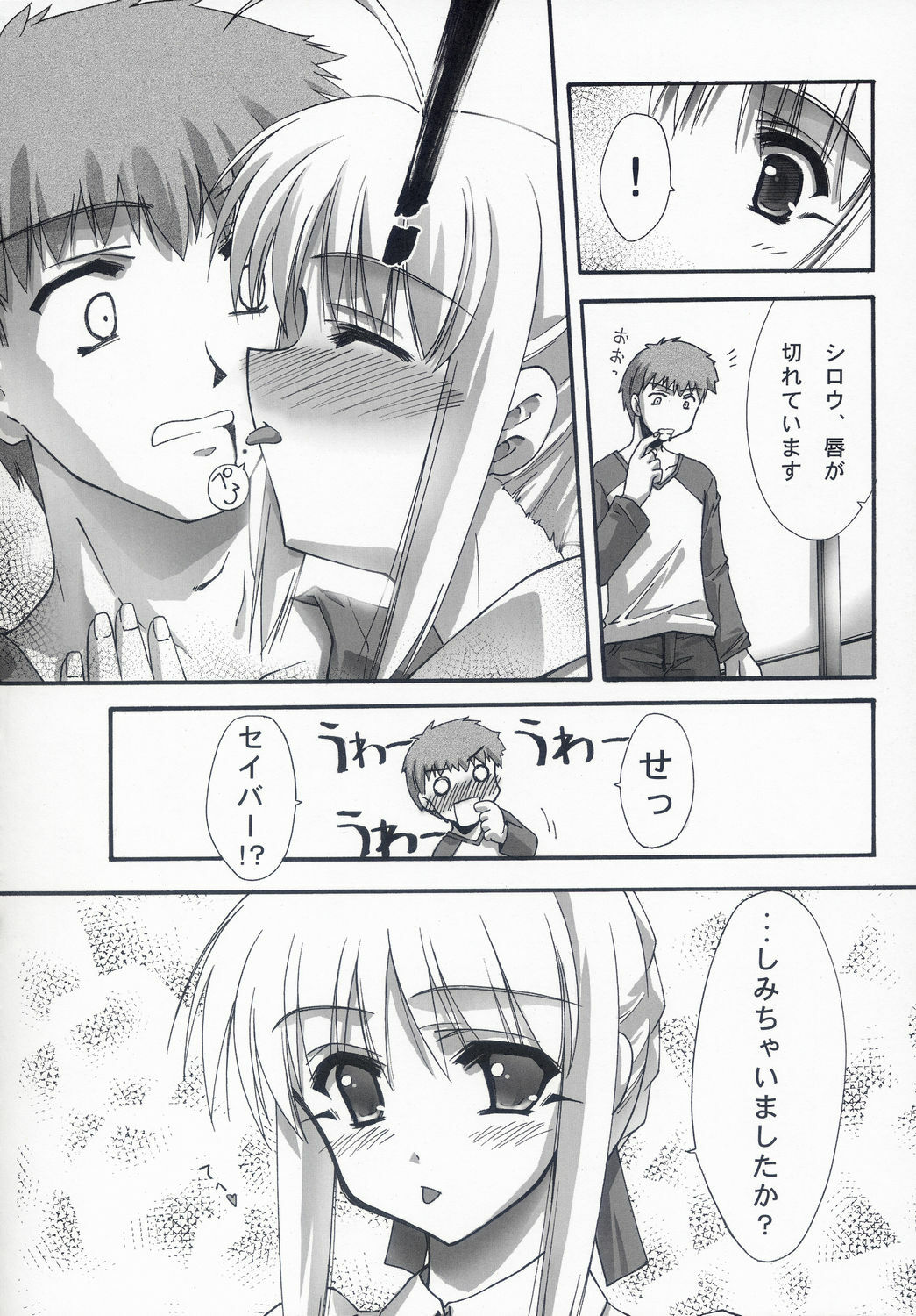 (C66) [BLUE GARNET (Serizawa Katsumi)] BLUE GARNET XVII (Fate/stay night) page 25 full