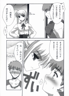 (C66) [BLUE GARNET (Serizawa Katsumi)] BLUE GARNET XVII (Fate/stay night) - page 9