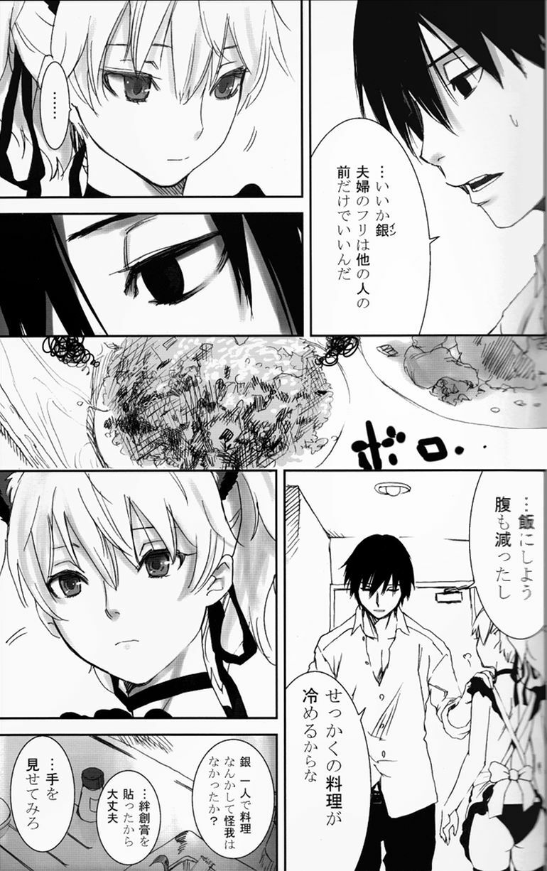 (C77) [Ajisaidenden (Kawakami Rokkaku, Takanashi Rei)] NOCTURNE -FOR TWO LOVERS- (Darker than Black: The Black Contractor) page 10 full