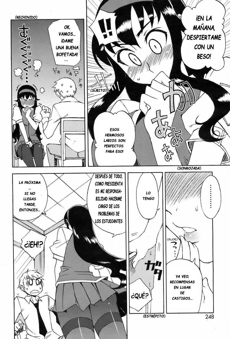 [Kusanagi Tonbo] Miyako-kaichou no Gohoubi | Recompensa de la presidenta Miyako (COMIC HOTMiLK 2008-10) [Spanish] [nomonan] page 4 full