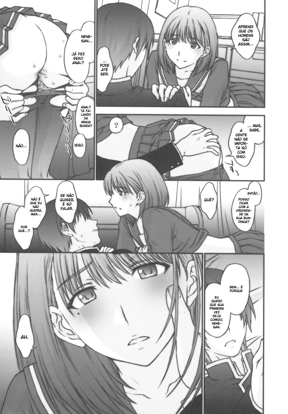 (C77) [Secret Society M (Kitahara Aki)] Chuuko no Nene-san. (Love Plus) [Portuguese-BR] [BartSSJ] page 20 full