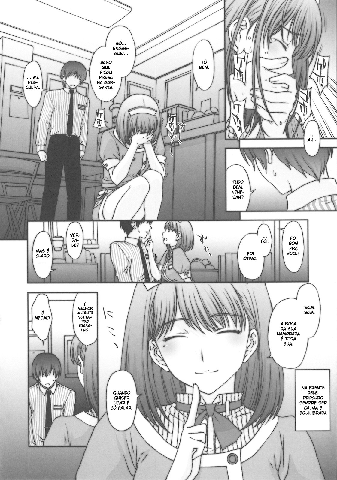 (C77) [Secret Society M (Kitahara Aki)] Chuuko no Nene-san. (Love Plus) [Portuguese-BR] [BartSSJ] page 7 full