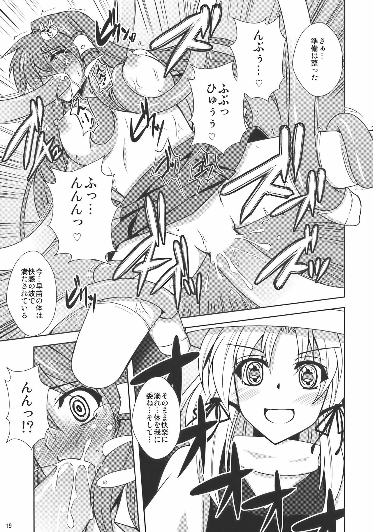 (C77) [Dokomademo Aoi Sora ni Ukabu Niku (Nikusoukyuu)] Kochiya Mousou Tensoku (Touhou Project) page 19 full