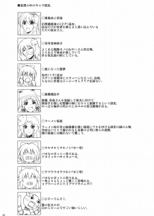 (C77) [Dokomademo Aoi Sora ni Ukabu Niku (Nikusoukyuu)] Kochiya Mousou Tensoku (Touhou Project) - page 23