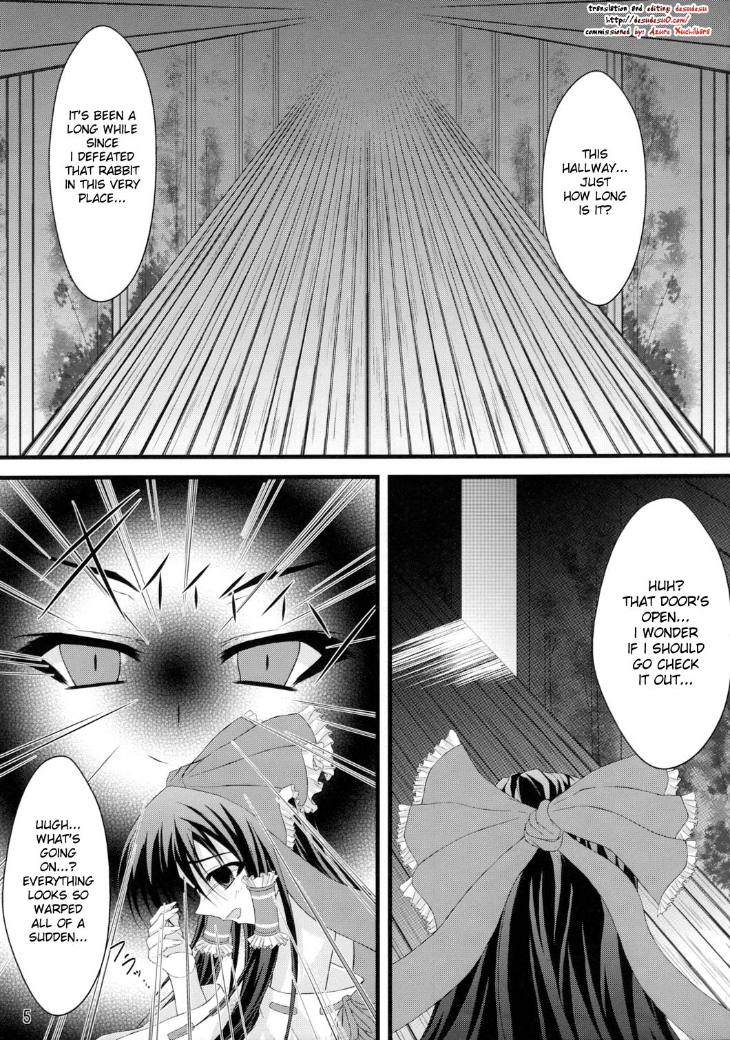 (C76) [Angelica's Garden (Angelica)] Tele-Mesmerism (Touhou Project) [English] [DesuDesu] page 4 full