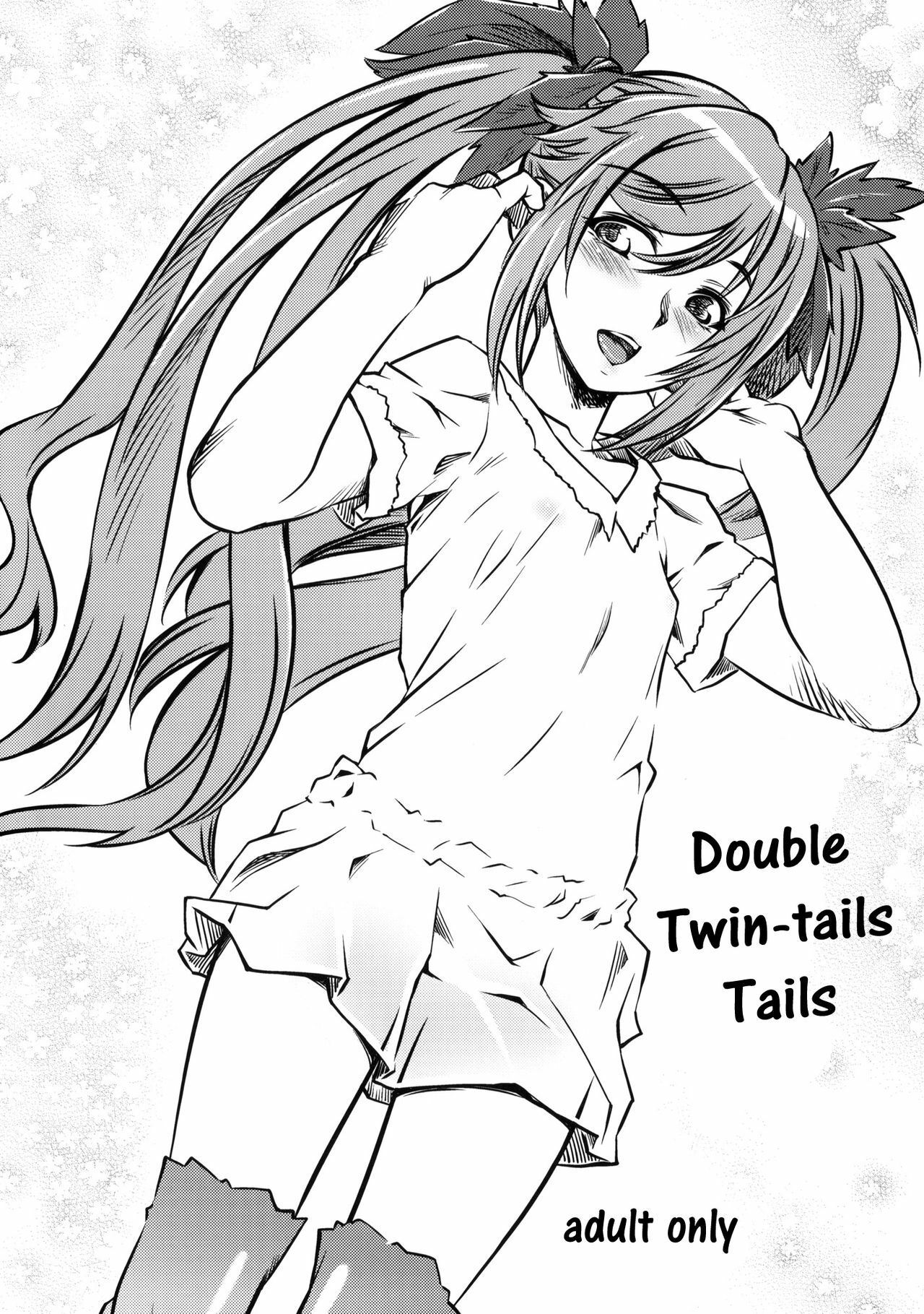 (C77) [Hi-Per Pinch (clover)] Double Twintail Shippo | Double Twin-tails Tails (VOCALOID) [English] =LWB= page 1 full