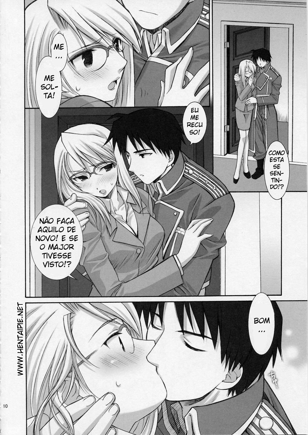 (C66) [Totsugeki Wolf (Yuuki Mitsuru)] BITTER SWEET (Fullmetal Alchemist) [Portuguese-BR] [HentaiPie] page 10 full