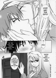 (C66) [Totsugeki Wolf (Yuuki Mitsuru)] BITTER SWEET (Fullmetal Alchemist) [Portuguese-BR] [HentaiPie] - page 23