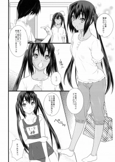 (COMIC1☆4) [Heaven's Gate (Andou Tomoya)] Kongari Musume Nakano Azusa (K-ON!) - page 3