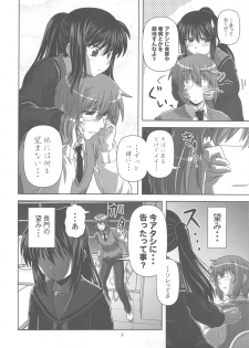 (COMIC1☆4) [Circle Credit (Akikan)] Kyonko de Shoushitsu (The Melancholy of Haruhi Suzumiya) - page 8