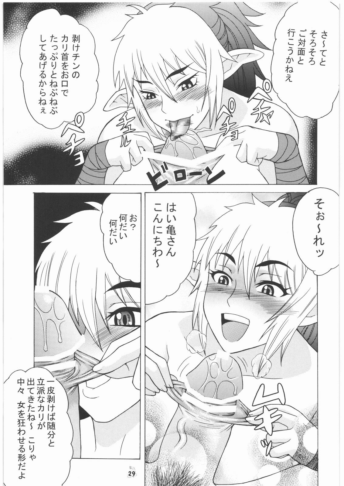 (C72) [Tsurikichi Doumei (Hiraizumi Kou)] Moshimo Echidna to Okarerunaraba (Queen's Blade) page 28 full