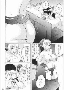 (C72) [Tsurikichi Doumei (Hiraizumi Kou)] Moshimo Echidna to Okarerunaraba (Queen's Blade) - page 25