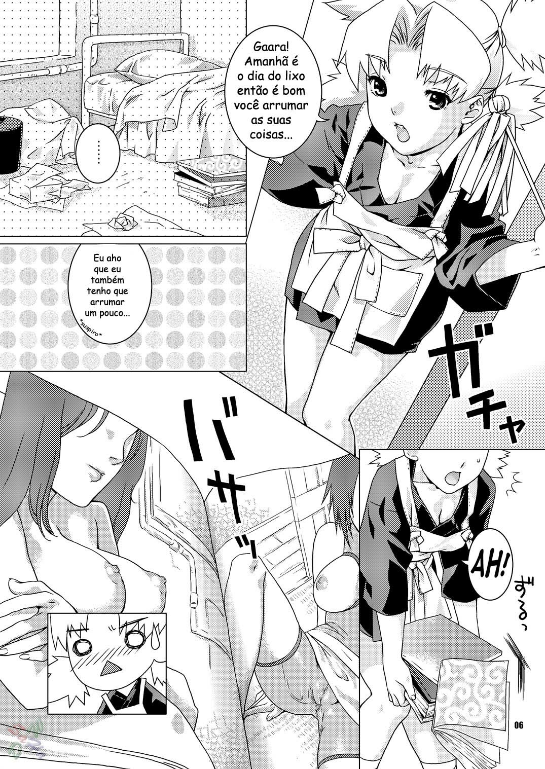 (C66) [Nekomataya (Nekomata Naomi)] Hana Temari (Naruto) [Portuguese-BR] page 5 full