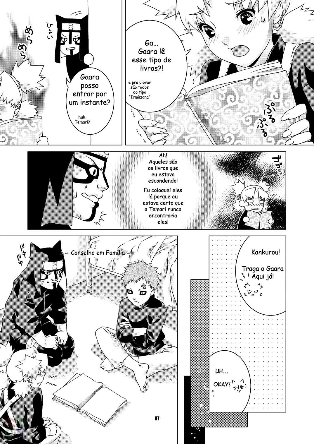 (C66) [Nekomataya (Nekomata Naomi)] Hana Temari (Naruto) [Portuguese-BR] page 6 full