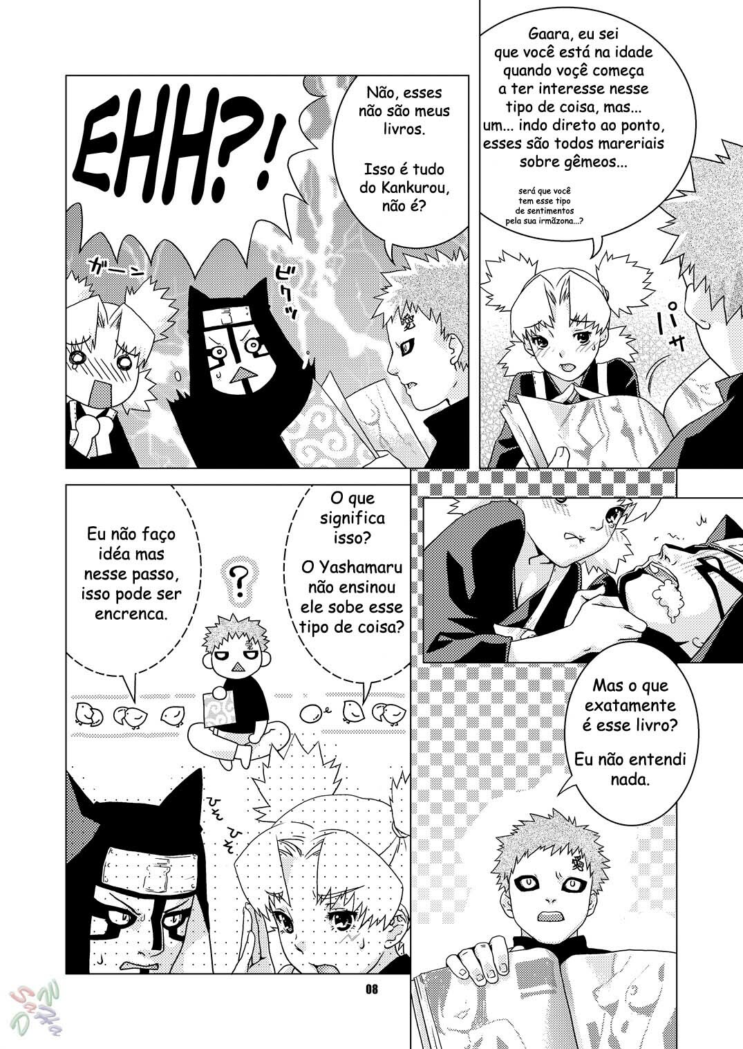 (C66) [Nekomataya (Nekomata Naomi)] Hana Temari (Naruto) [Portuguese-BR] page 7 full