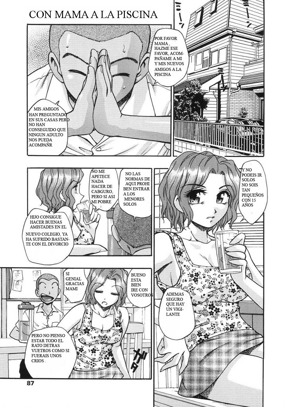 Con Mamá a la Piscina [Spanish] [Rewrite] page 1 full