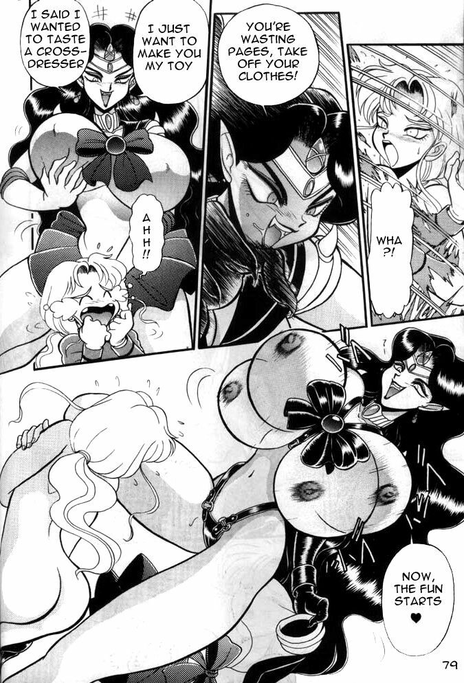 (C49) [Jingai Makyou Club (WING☆BIRD)] Gremlin Club (Tenchi Muyo!, Bishoujo Senshi Sailor Moon) [English] page 79 full