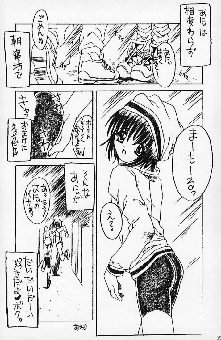 [Yukimi Honpo (Asano Yukino)] MAMORU MEINBON! (Sister Princess) page 26 full