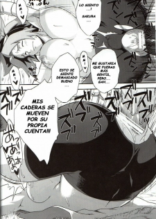 (COMIC1☆4) [Karakishi Youhei-dan Shinga (Kanenomori Sentarou, Sahara Wataru)] Bakuchi Butai (Naruto) [Spanish] [tenchi20] - page 16