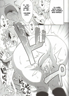 (COMIC1☆4) [Karakishi Youhei-dan Shinga (Kanenomori Sentarou, Sahara Wataru)] Bakuchi Butai (Naruto) [Spanish] [tenchi20] - page 27