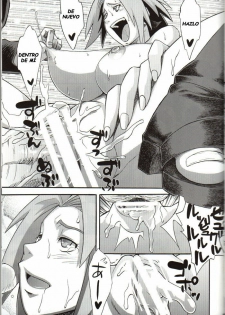 (COMIC1☆4) [Karakishi Youhei-dan Shinga (Kanenomori Sentarou, Sahara Wataru)] Bakuchi Butai (Naruto) [Spanish] [tenchi20] - page 29
