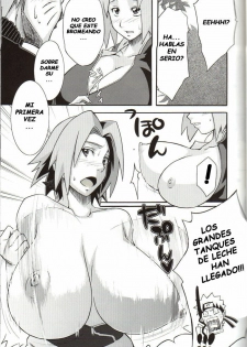 (COMIC1☆4) [Karakishi Youhei-dan Shinga (Kanenomori Sentarou, Sahara Wataru)] Bakuchi Butai (Naruto) [Spanish] [tenchi20] - page 9