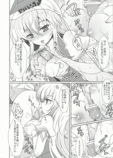 (COMIC1☆4) [Kuma-tan Flash! (Hanao)] Mokotan to Fushigina Heya (Touhou Project) - page 7