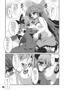 (Reitaisai 7) [ASTRONOMY & TACO (SeN & Sw)] Febrile Disease [kari] (Touhou Project) - page 9