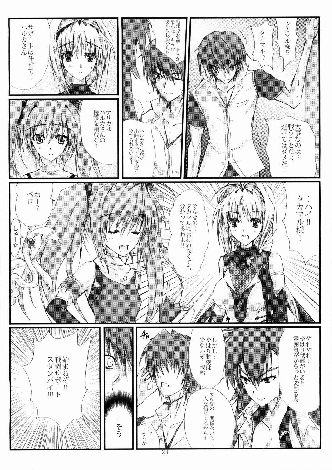 (C74) [Veronica no Ha (Noba)] Juugen no Tsuki no Izuru Yami (Beat Blades Haruka) page 23 full