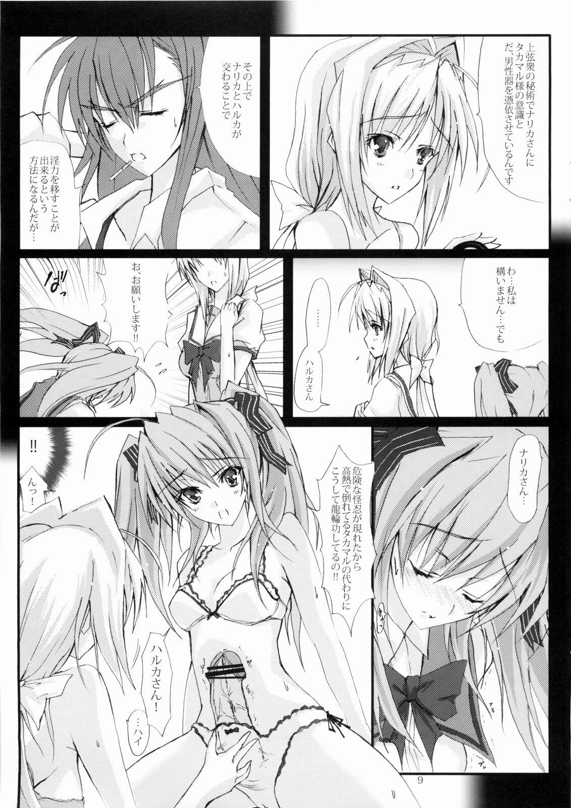 (C74) [Veronica no Ha (Noba)] Juugen no Tsuki no Izuru Yami (Beat Blades Haruka) page 8 full