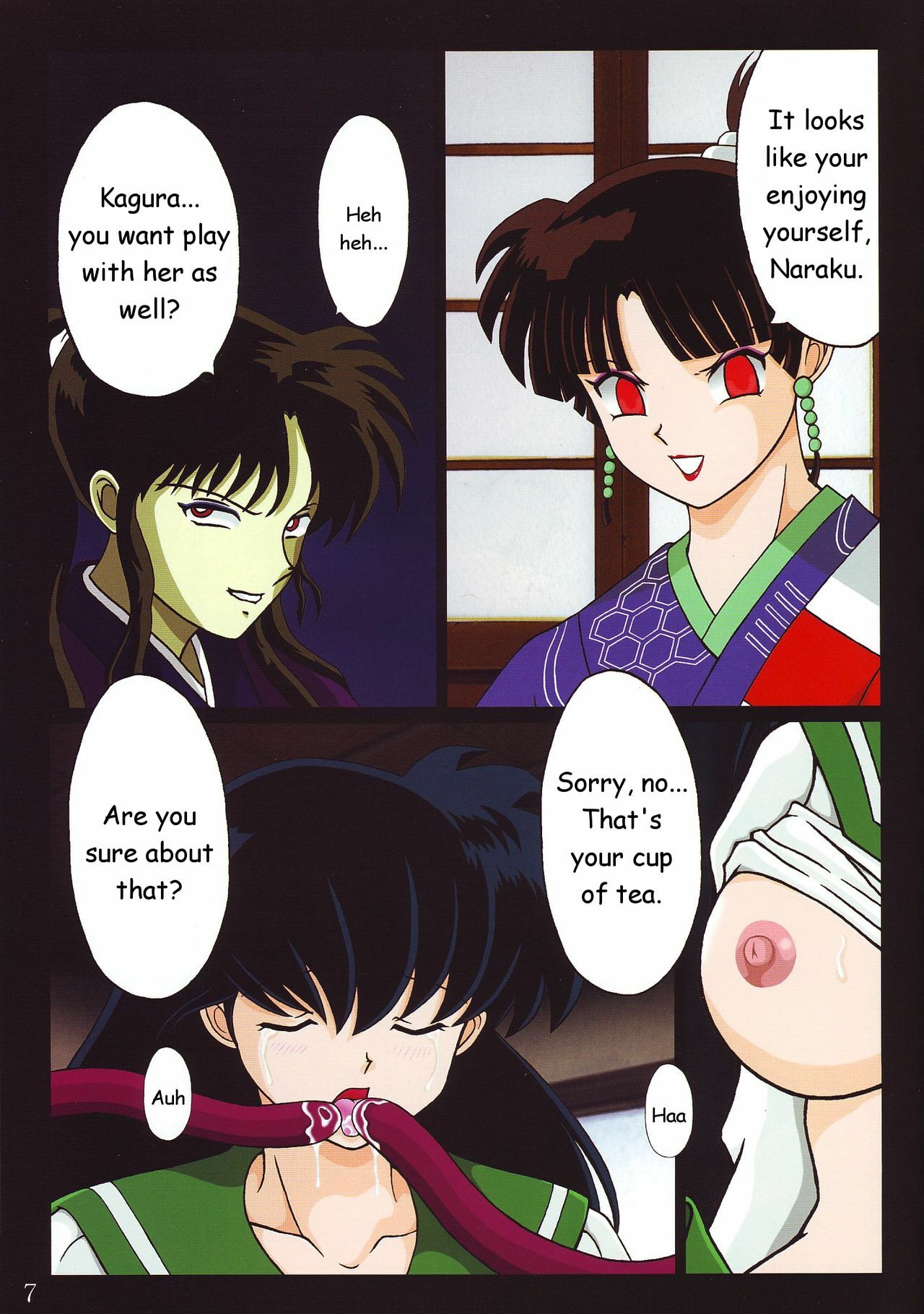 (C66) [Intendou (Yajuu)] Tukikage Sakura (Inuyasha) [English] [HMedia] page 6 full