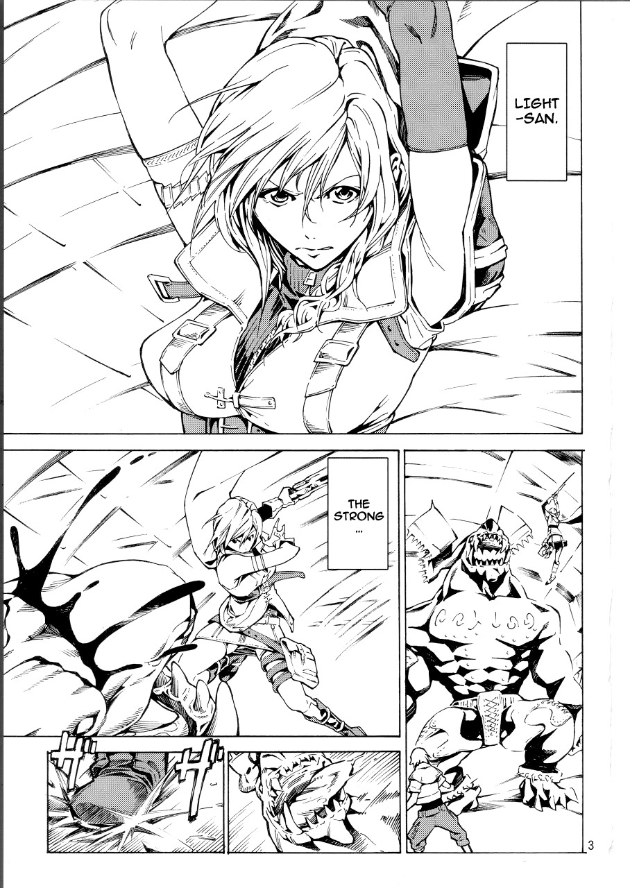 (COMIC1☆4) [JACK-POT (Jyura)] LIGHTNING (Final Fantasy XIII​) [English] [Darknight] page 2 full