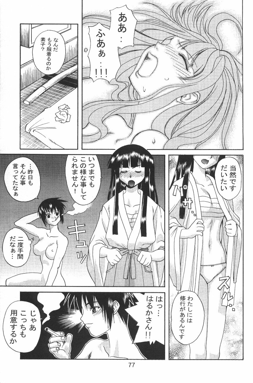 (C58) [Gebokudou (Various)] Love Hena (Love Hina) page 79 full