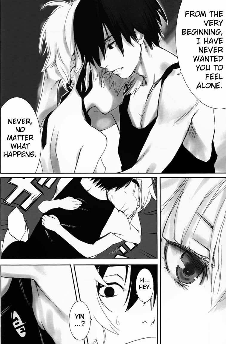 (C77) [Ajisaidenden (Kawakami Rokkaku, Takanashi Rei)] NOCTURNE -FOR TWO LOVERS- (Darker than Black: The Black Contractor) [English] page 16 full