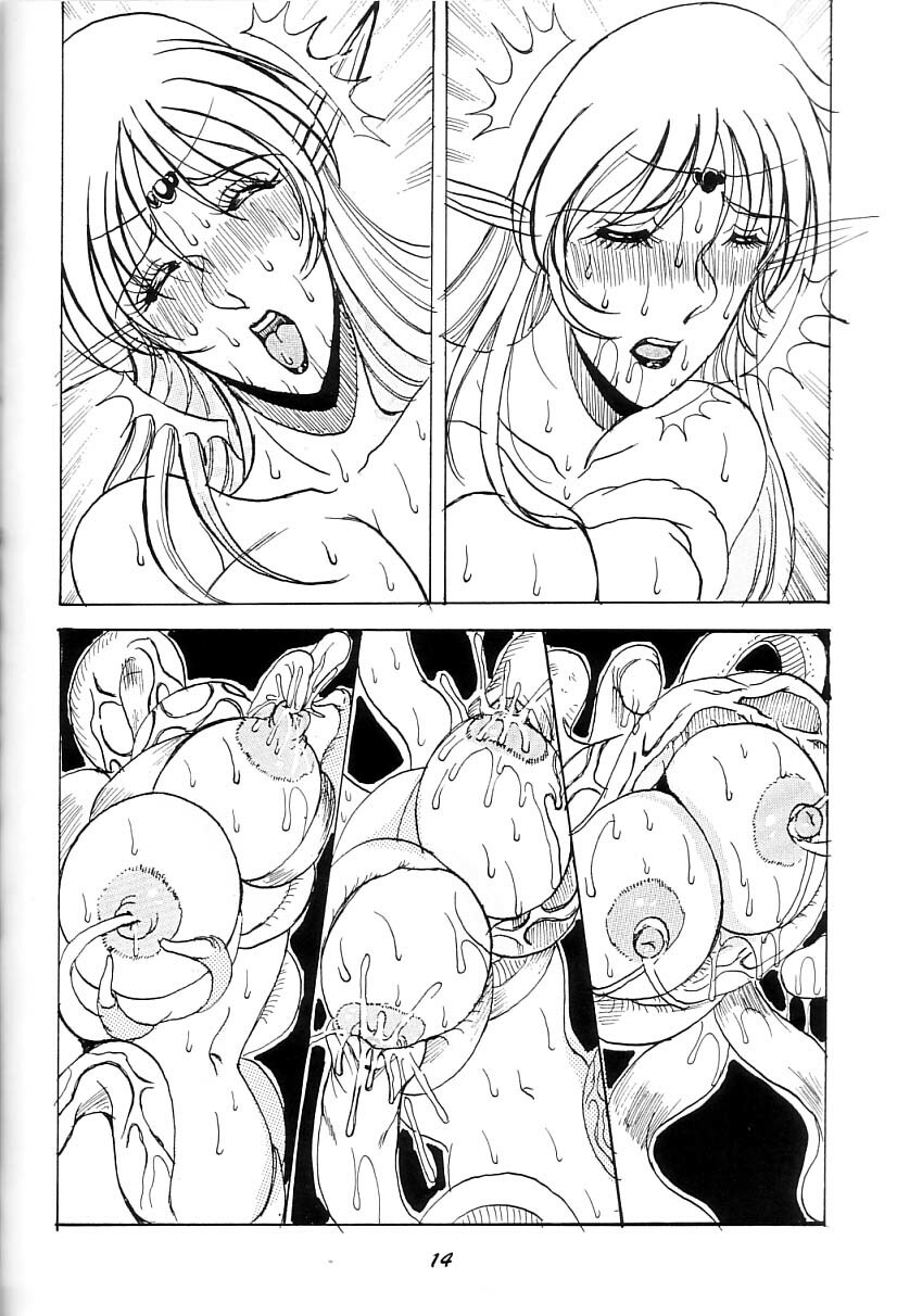 (C66) [WHITE ELEPHANT (Mizukami Yuuki)] Kyouen no Elf ~Shokushu Mashima Lodoss~ (Record of Lodoss War) page 13 full