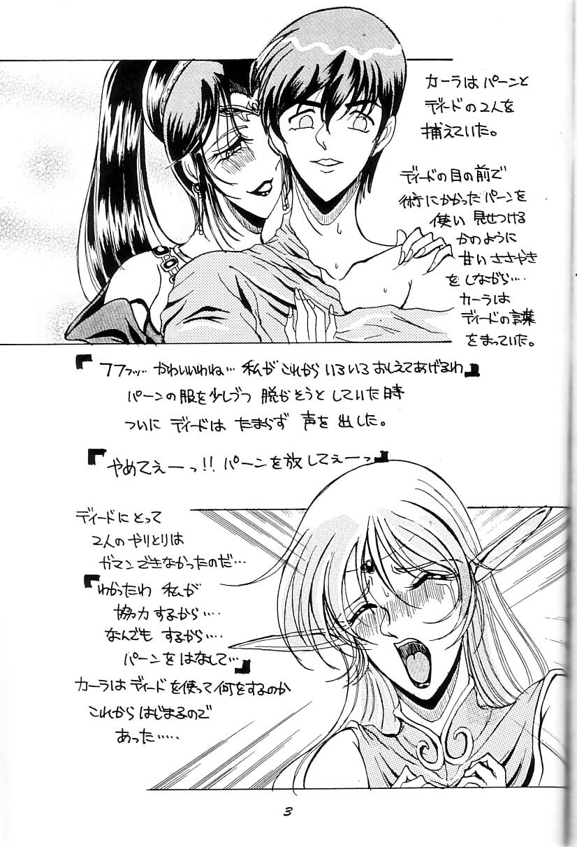 (C66) [WHITE ELEPHANT (Mizukami Yuuki)] Kyouen no Elf ~Shokushu Mashima Lodoss~ (Record of Lodoss War) page 2 full