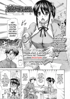 [Nagare Ippon] Kagami Goshi no Kokuhaku | Confession from Beyond the Mirror (COMIC Megastore 2010-01) [English] [RyuuTama] - page 1