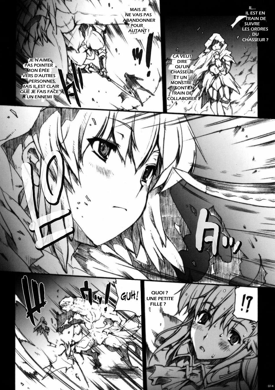 (COMIC1☆3) [ERECT TOUCH (Erect Sawaru)] Invisible Hunter (Monster Hunter) [French] page 14 full