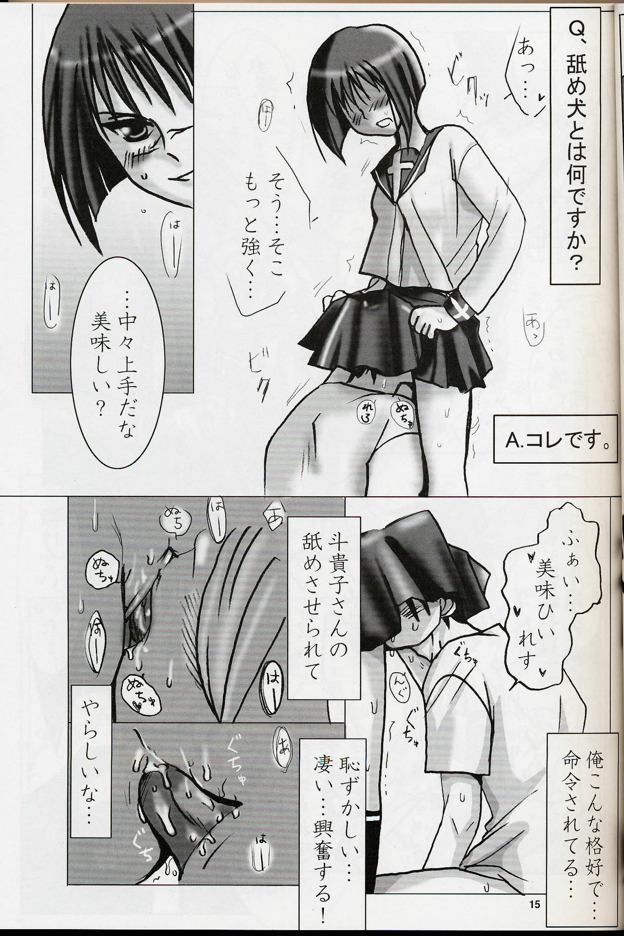 (CR36) [BlueMage (Aoi Manabu)] H de Kirei na Oneesan M4 (Busou Renkin) page 15 full