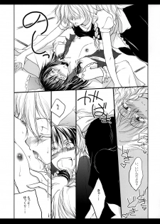 [Yuugensangyou Sukimakaze (Tanken Harahara)] Reimu to Marisa ga Hitasura Chuu Surudake de Owaranai Hon. (Touhou Project) - page 12