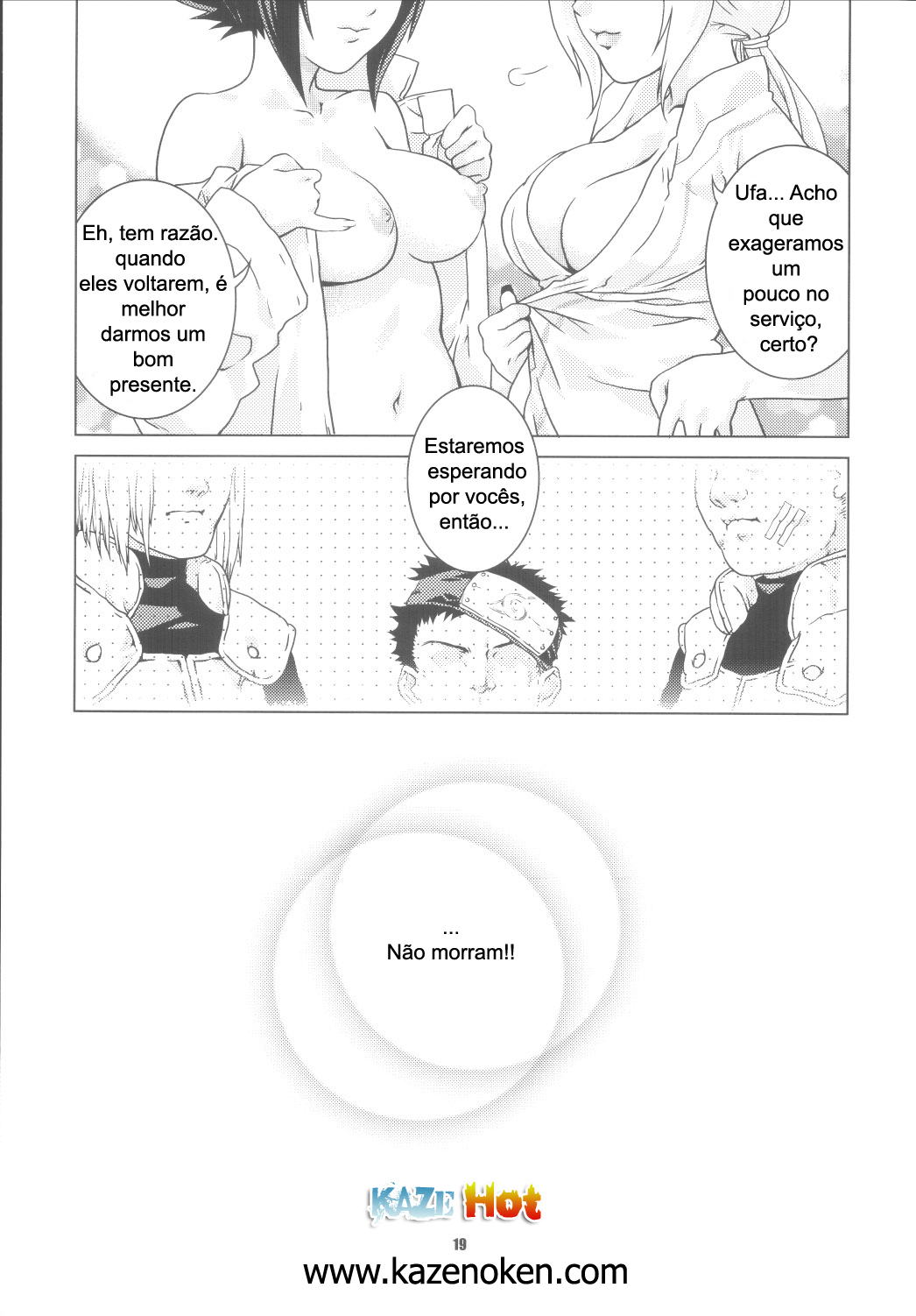 (C65) [Nekomataya (Nekomata Naomi)] Janbo Mochi (Naruto) [Portuguese-BR] [KazeHot] page 18 full